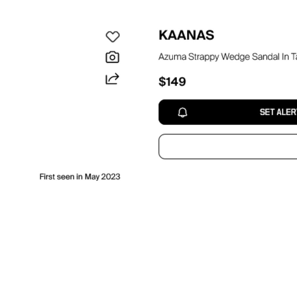 KAANAS AZUMA WEDGE SANDALS - Picture 11 of 11